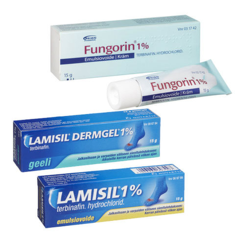 <div>Тербинафин (Lamisil, Fungorin)</div>